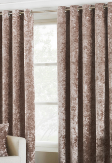 Verona Eyelet, Oyster - Ready Made Curtains